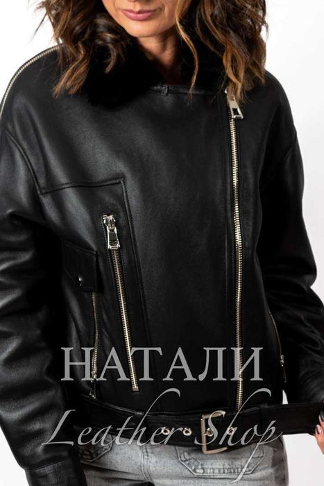 Дамски ексклузивен кожух Валерия