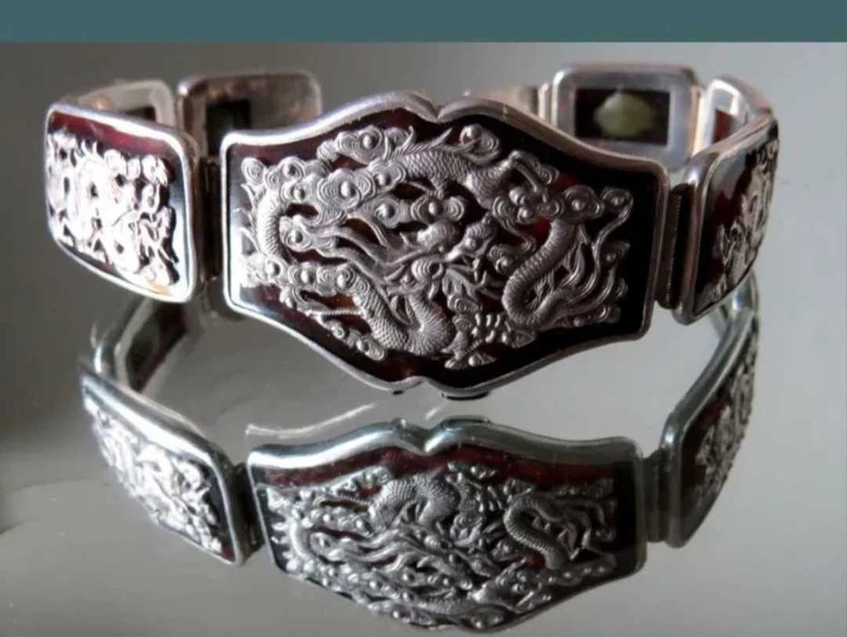 Veche Bratara Argint China Sau Japonia1900