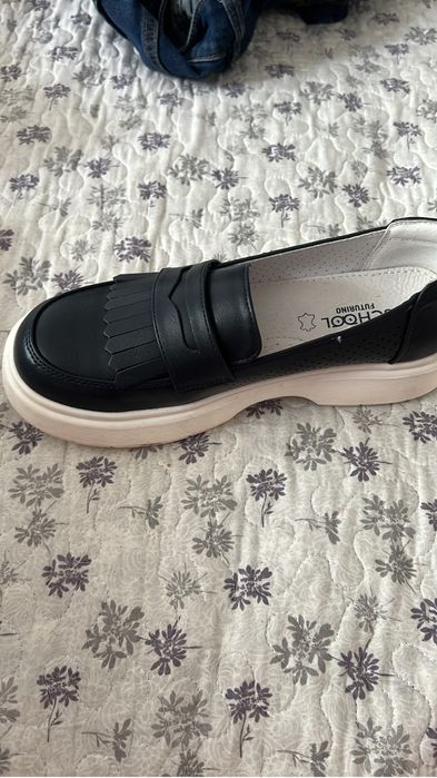 Лоферы школьные на девочку