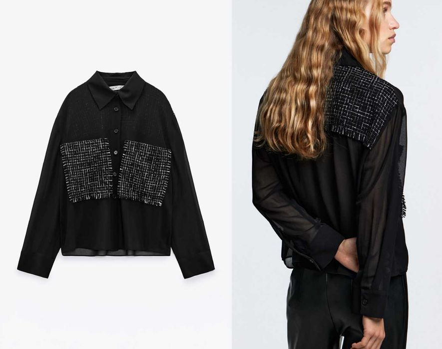 Интересни и елегантни ризи Zara, XS/S/М