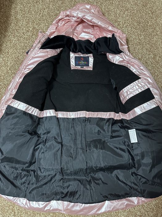 Зимний пуховик девочке