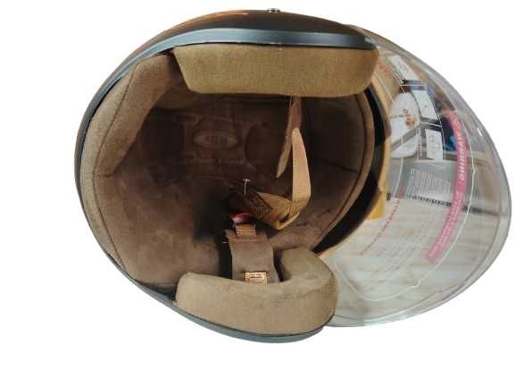 Каска за мотор/Скутер каска Червена/Оранжева