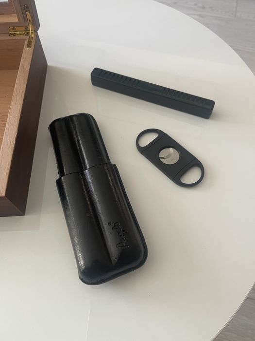 Кутия за пури (Хумидор ) ANGELO, С ВЛАГОМЕТЪР