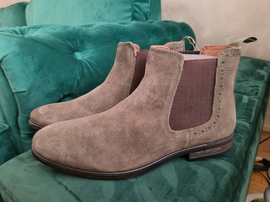 Ghete, pantofi, elegant, piele naturala, NOU