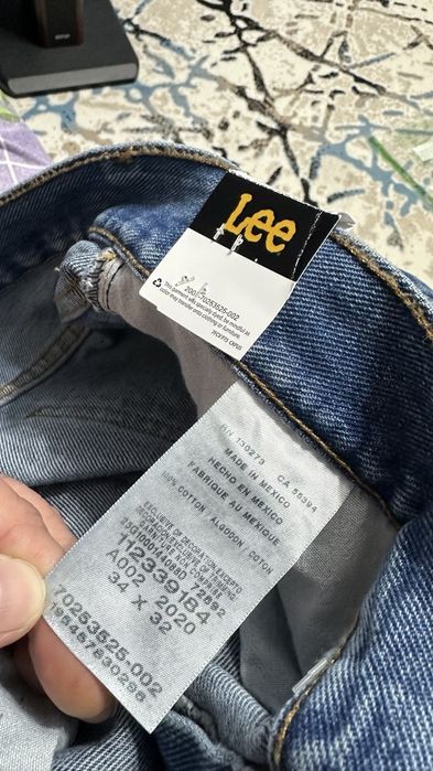 Джинсы Lee regular fit.p-34/32и36/32.