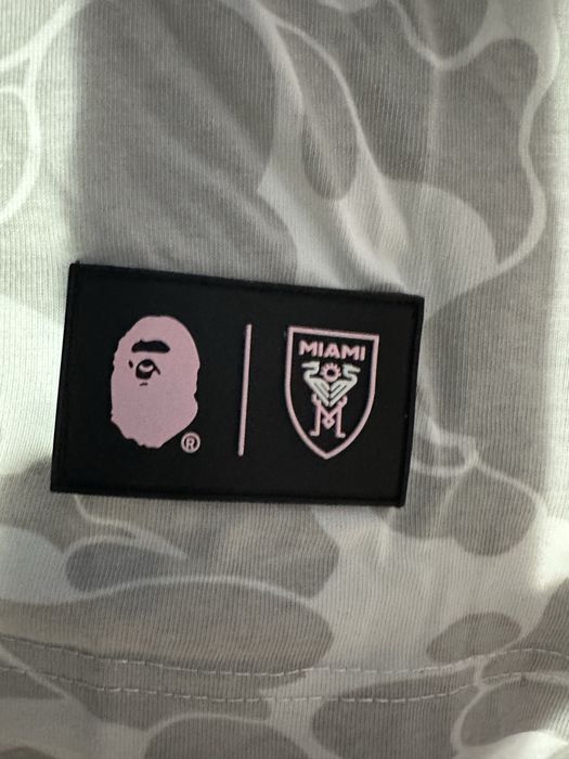 Тениска на bape x inter miami