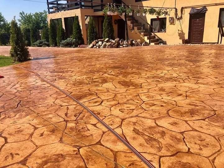 Beton amprentat  muntenia