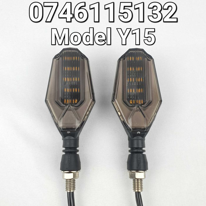 Atv Moto Motocicleta-Semnalizari-Semnalizare LED-Cu Pozitie-Frana-Y15