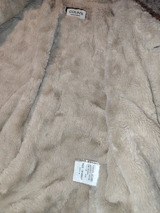 Джинсовая куртка Colin’s с мехом