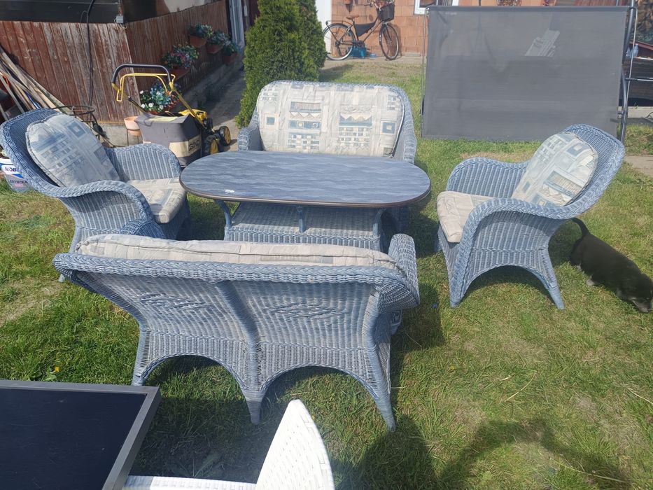 Vand set de ratan