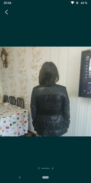 Куртка кожа женская