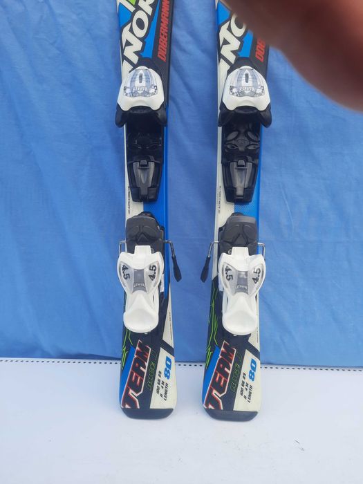 Карвинг детски ски  NORDICA DOBERMANN TEAM RACE J white  80см.