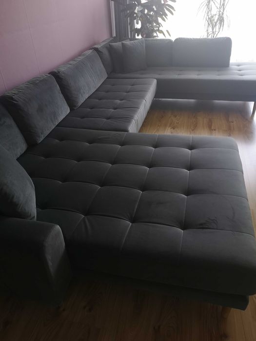 П-образен диван/десен/