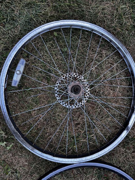 Set 3 roți bicicletă 26 inch (față și spate)