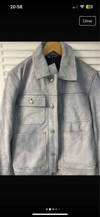 Geaca 100%piele zara man