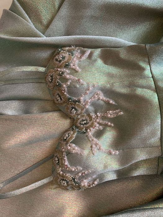 Уникална дълга рокля за повод, бална рокля