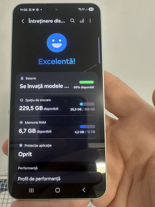 Samsung Galaxy S25 256GB Dual SIM(vanzare/schimb). Baterie 100%