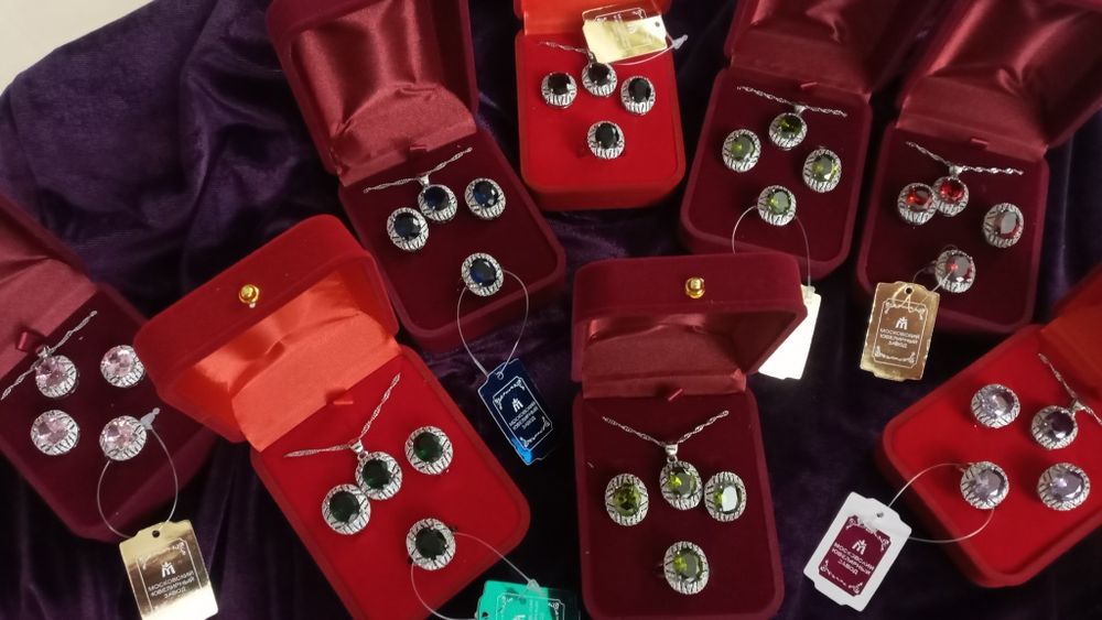 Серебрянные украшение