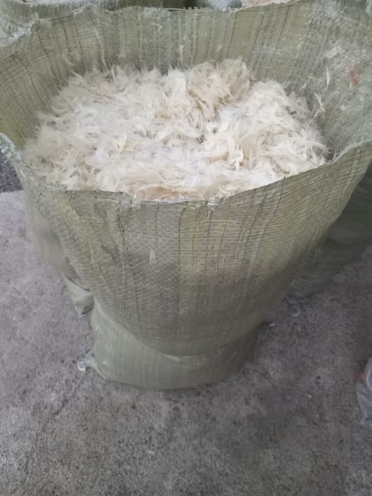 Продам Пух перья и шерсть овечья
