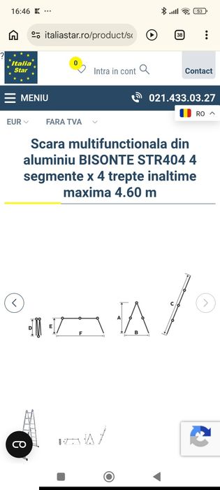 Scara multifuncționala bisonte