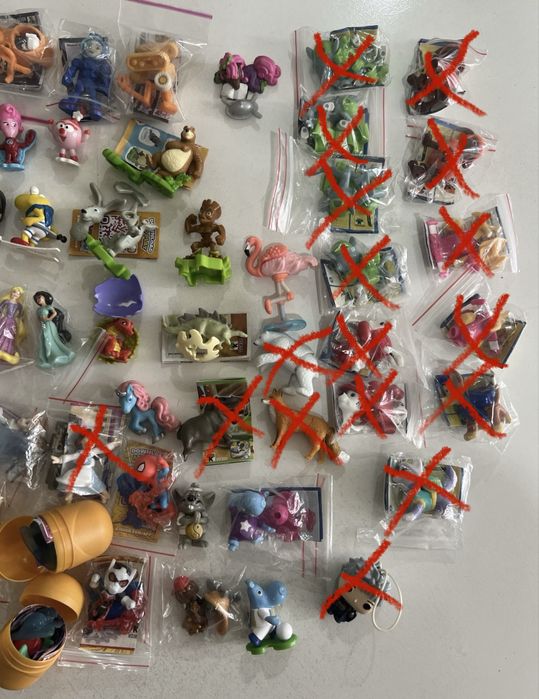 Продам игрушки из киндер сюрприза