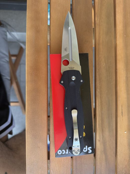 Сгъваем нож Spyderco Schempp EuroEdge