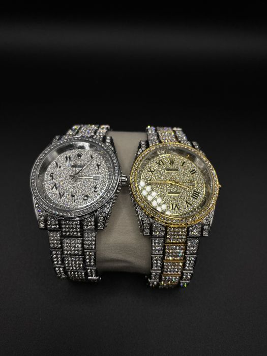 Rolex Datejust Iced Out 41mm Мойсанит