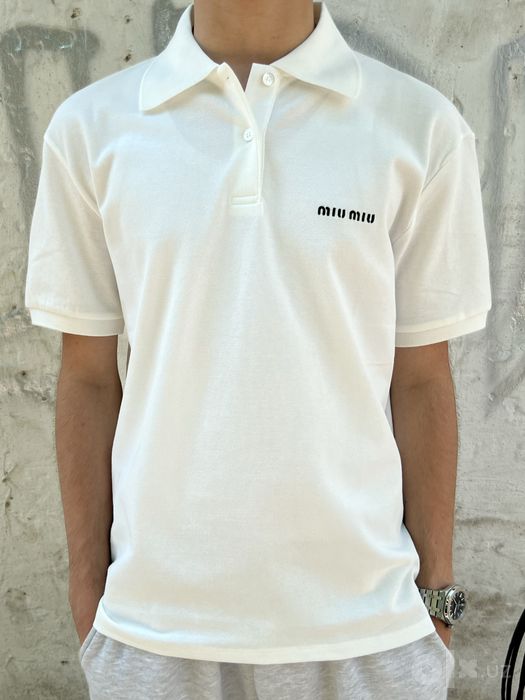 Miu Miu White Polo