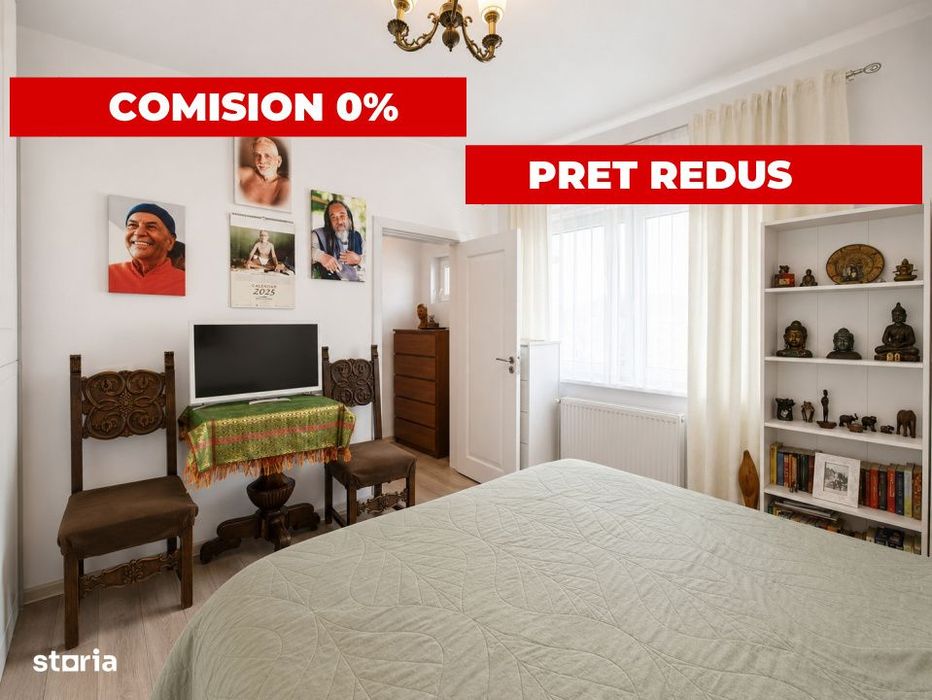 0% Comision | 2 Camere cu farmec 70MP | Renovat 2023, tavane inalte, F — fotografia 2