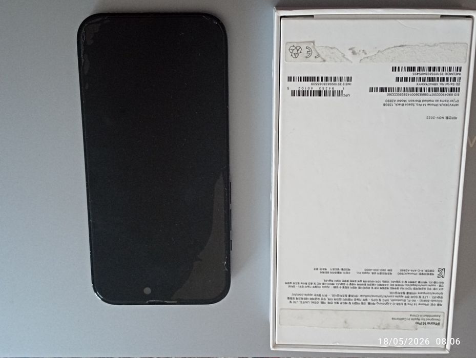 Iphone 14 pro  8/128