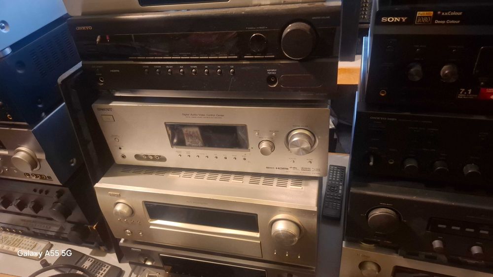 amplificator statie sony technics 2x100w 5x100 optic tc hdmi tc