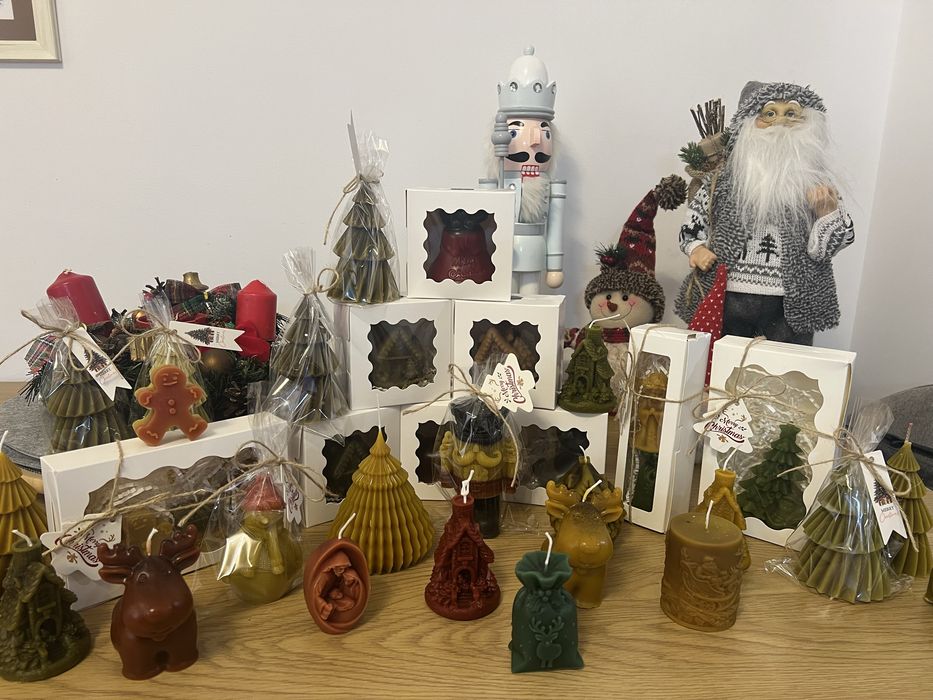 Свещи от пчелен восък