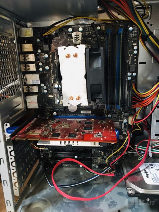 MSi H67 + i5 3470 /8 GB DDR3/Asus 1 GB GDDR5 /HHD 500 GB