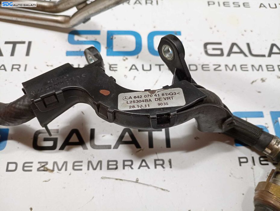 Teava Tevi Conducta Conducta Combustibil Mercedes Clasa E Class W207 3.0 CDI 2009 - 2016 Cod A6420707632 A6420704181 [M7824]