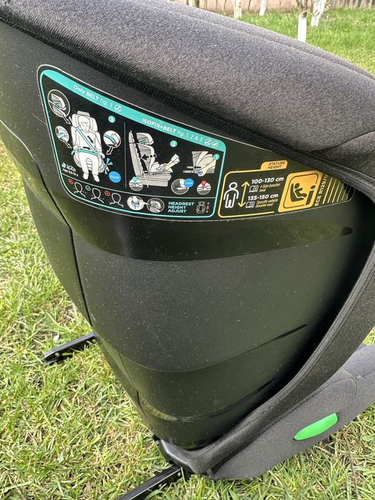 Scaun auto 2in1 cu isofix 4-12 ani