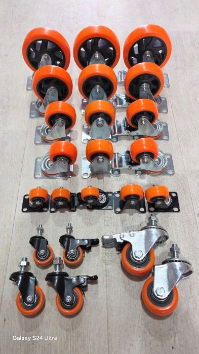 Колесо Ролики для телешок в наличии