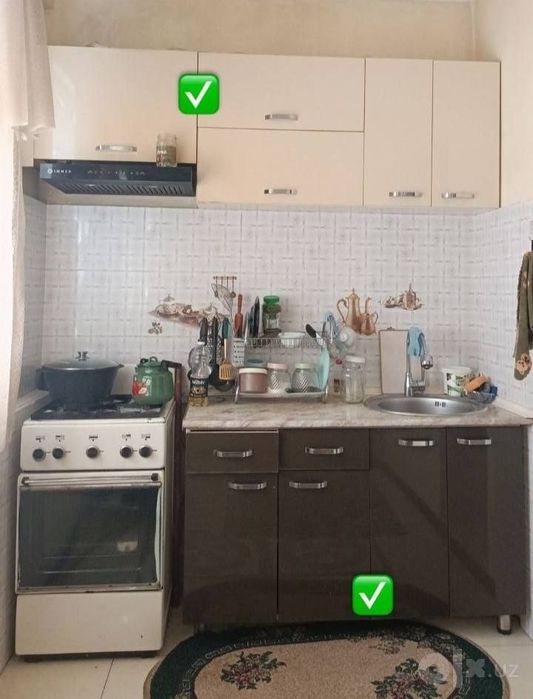 Кухня мебель сотилводи
