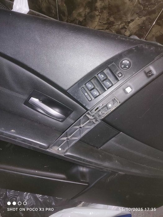 Салон за е60(с корите) -памет,подгрев,ски сак.
