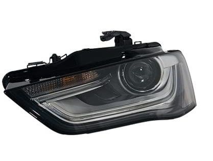 Far Audi A4/S4 (B8), 11.2011-12.2015, fata, stanga/dreapta, xenon; cu LED daytime running light; D3S+PSY24W; electric; fara unitate control; fara ballast; fara LED controlling unit; cu motor, TYC
