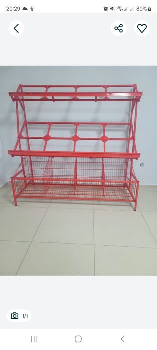 Жеміс- жидек стеллажы. Сапасы жаңа.