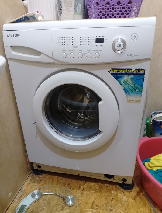 Продаётся стиральная машинка samsung 5,2 кг