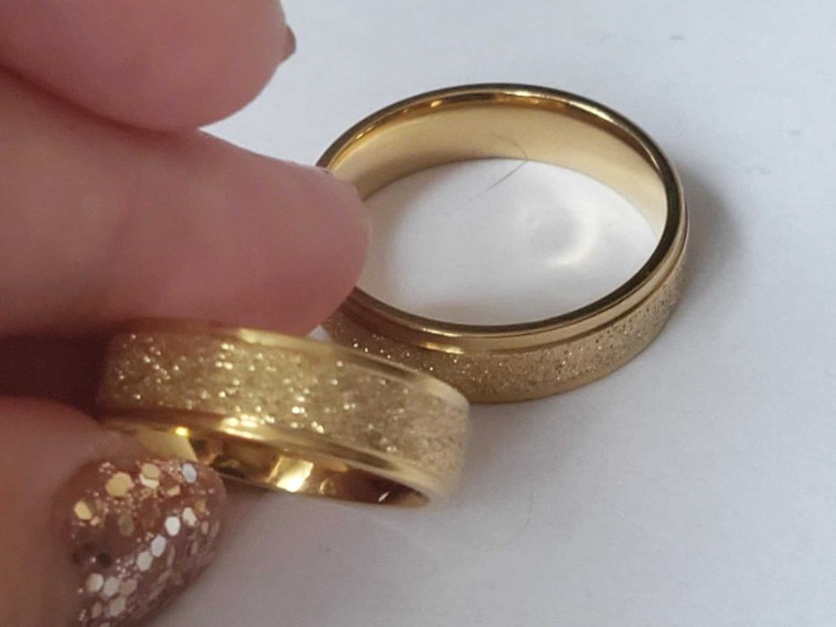 GR27,verighete placate aur 14k, model deosebit, marimi diverse