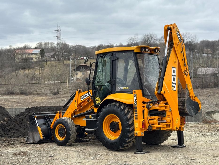 Buldo excavator JCB 3 CX / 4x4 / An 2008 /joystik spate  (hidraulic)