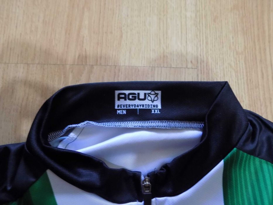 вело джърси agu/bio racer тениска шосейно колоездене мъжко оригинално XXL/XL