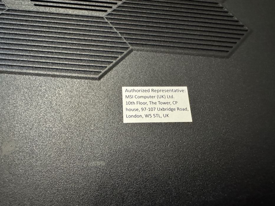 Продавам MSI Katana GF66 – като нов