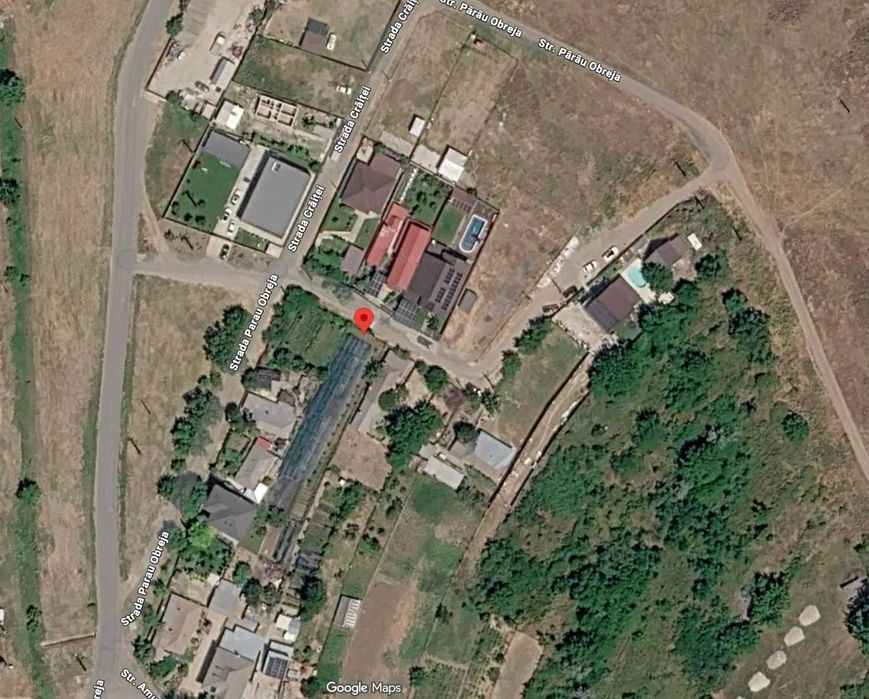 Teren intravilan în vatra veche a satului, comuna Șendreni, jud. Galați, 1000 mp