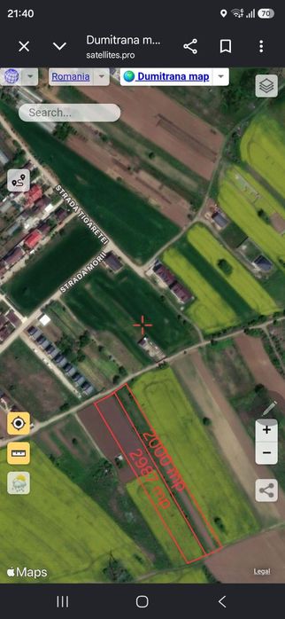 Teren de vanzare 5000mp