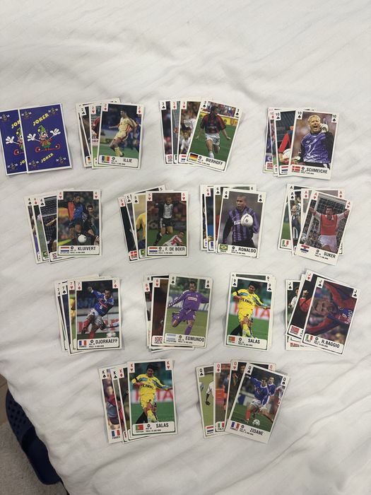 Карти с футболисти Euro 2000