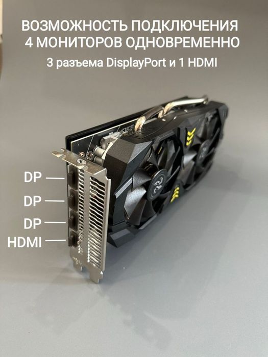AMD RX 580 8G в отличном состоянии