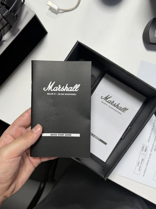 Наушники Marshall Major IV черный
